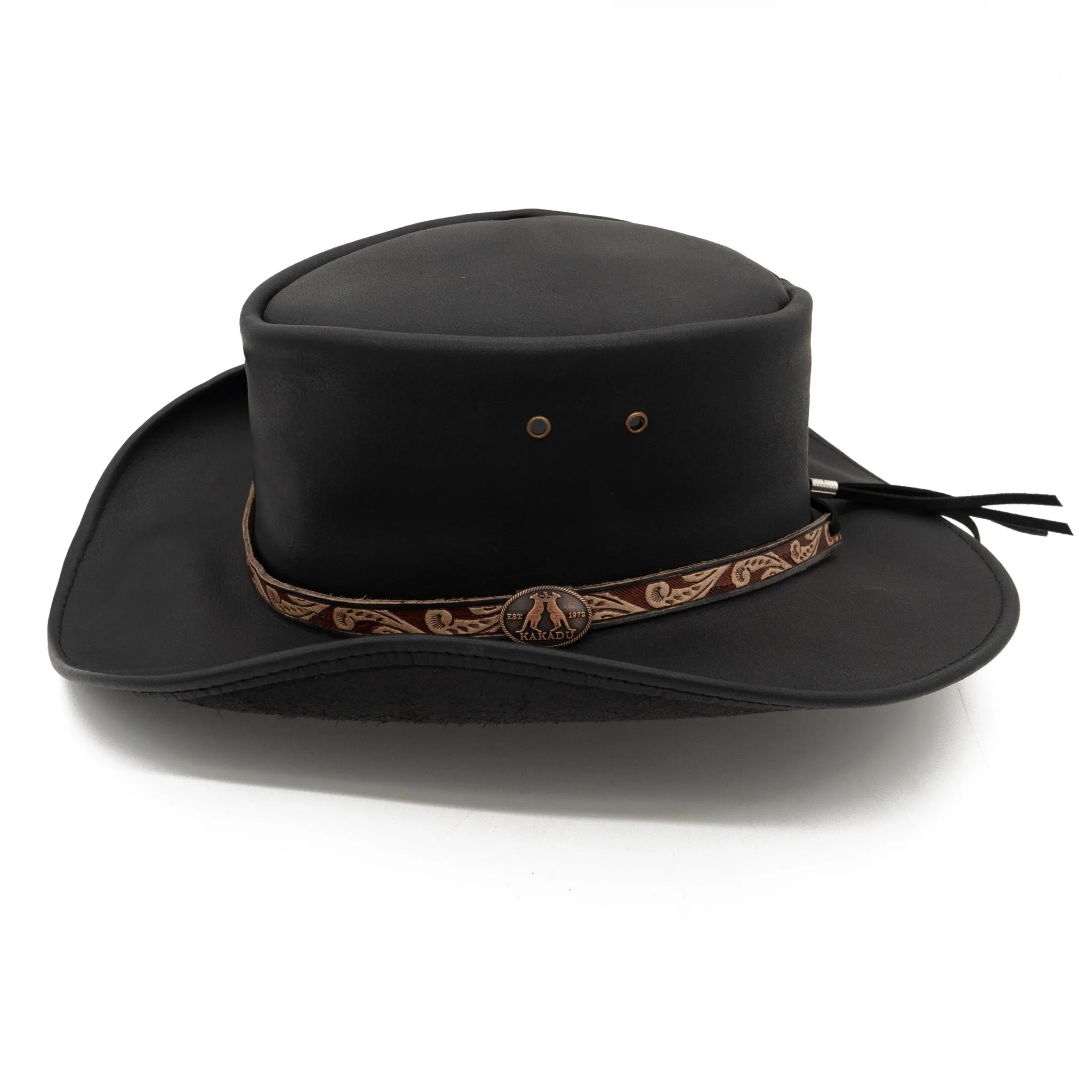 Tarcoola Shapeable Leather Hat