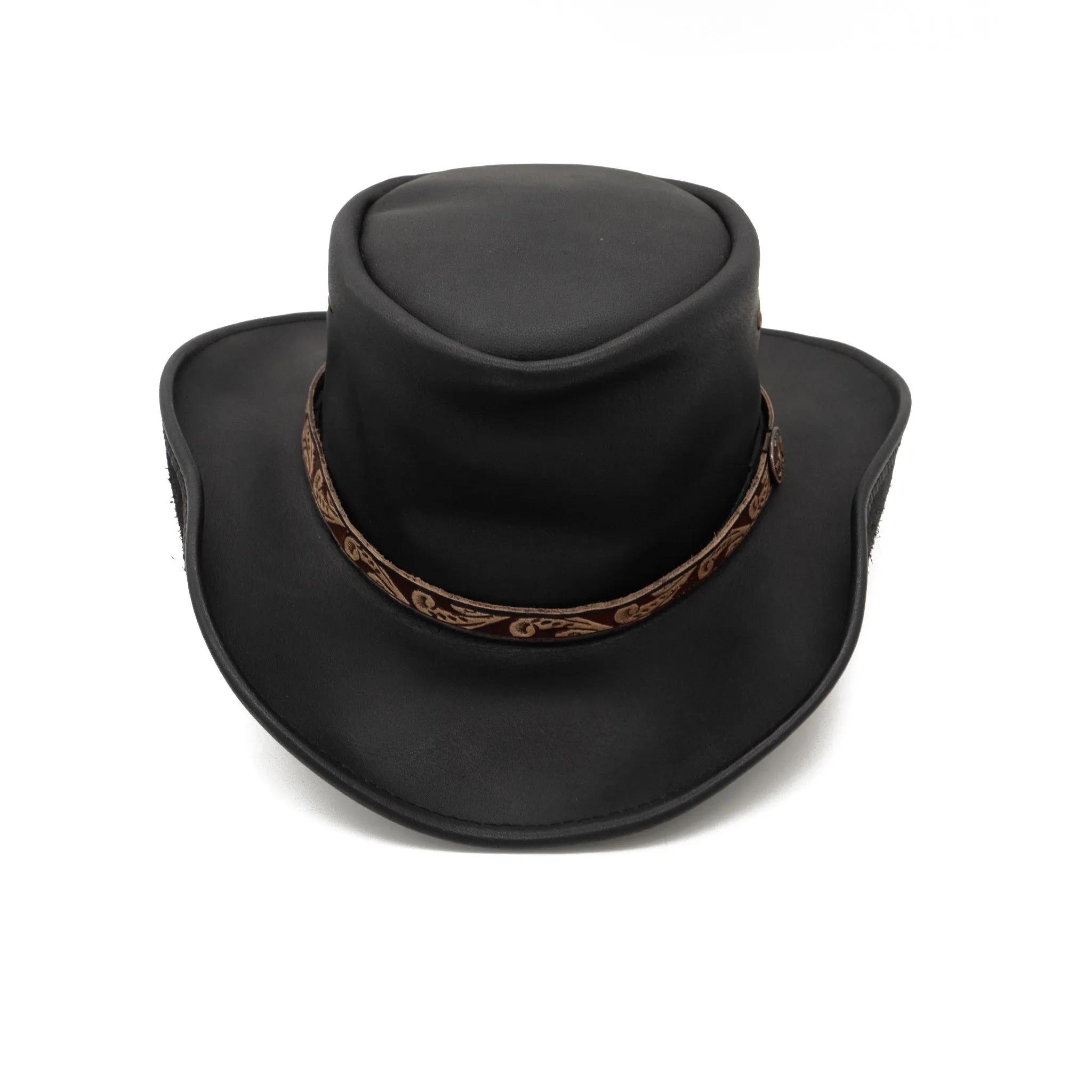 Tarcoola Shapeable Leather Hat