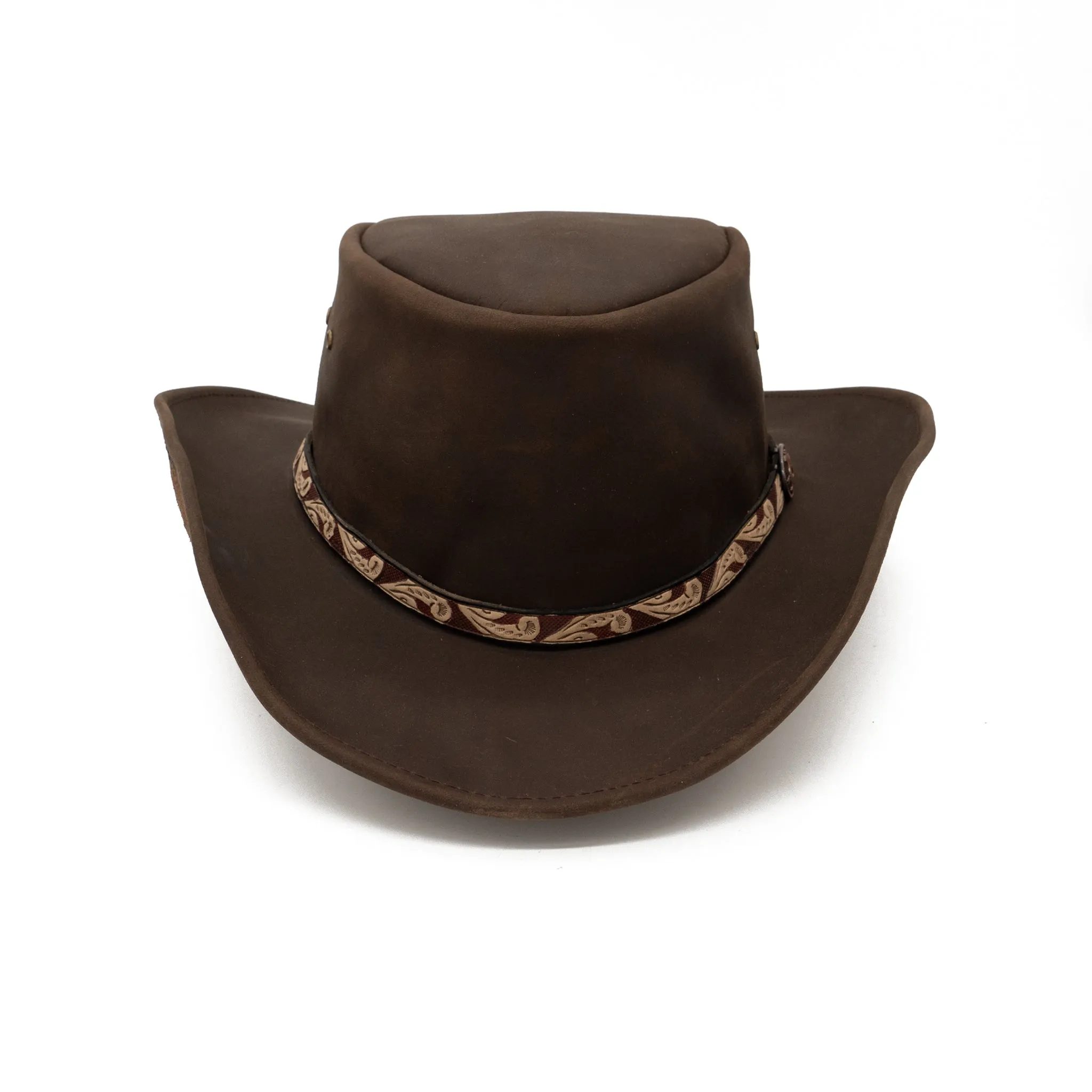 Tarcoola Shapeable Leather Hat