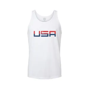 Team America Retro White Valuetainment Tank Top