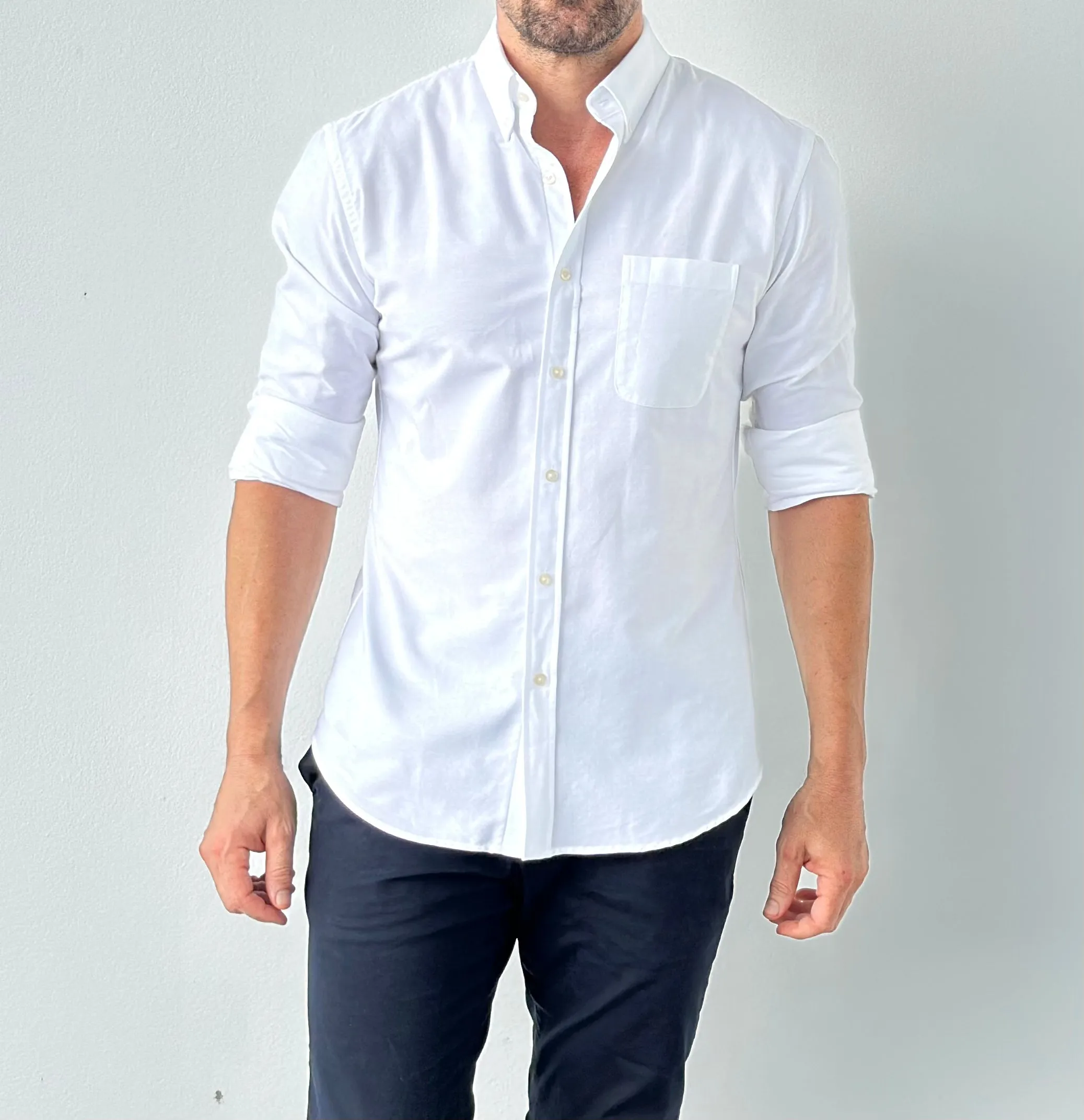 The Solid OCBD: Oxford Cloth Button Down