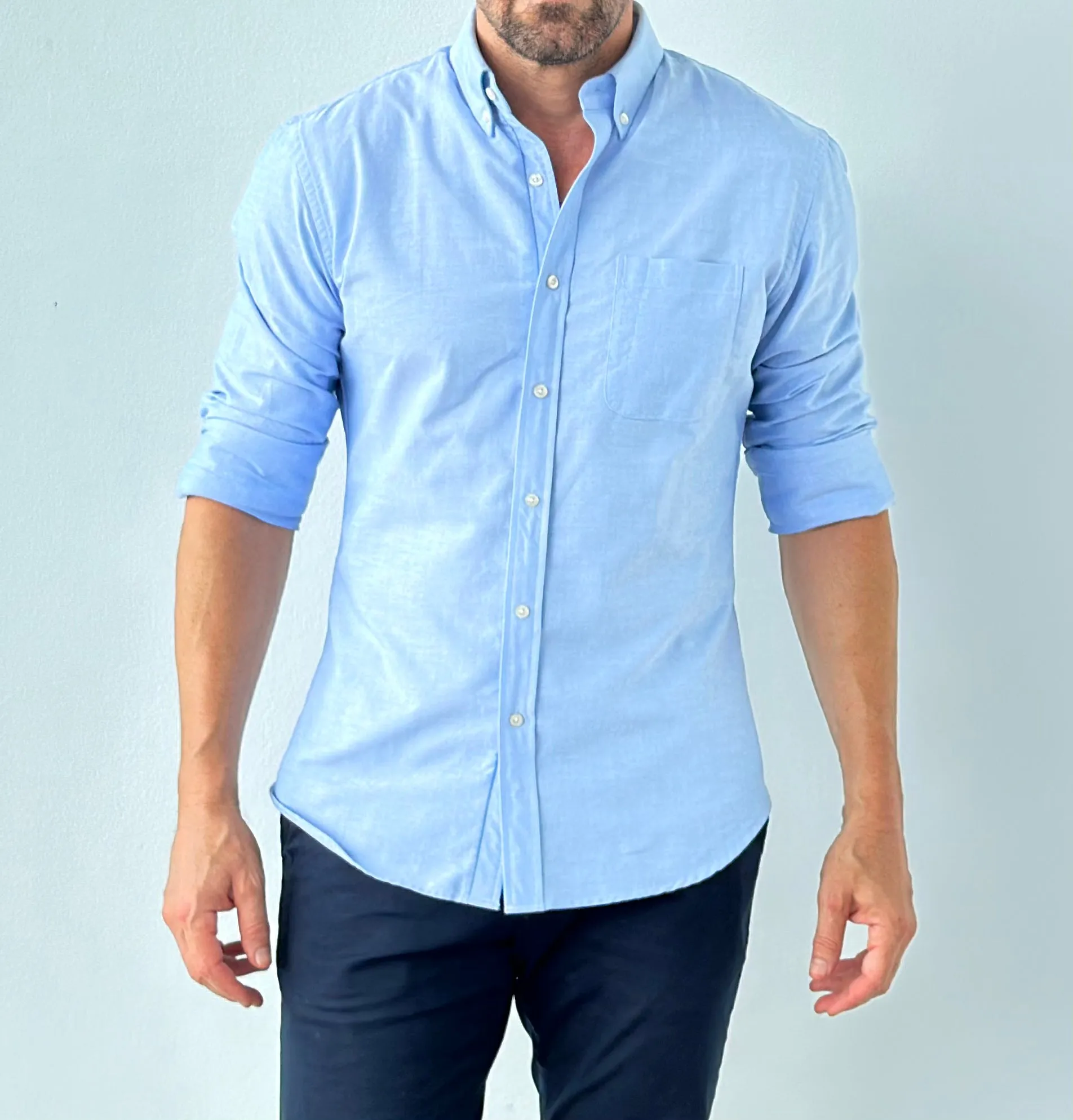 The Solid OCBD: Oxford Cloth Button Down