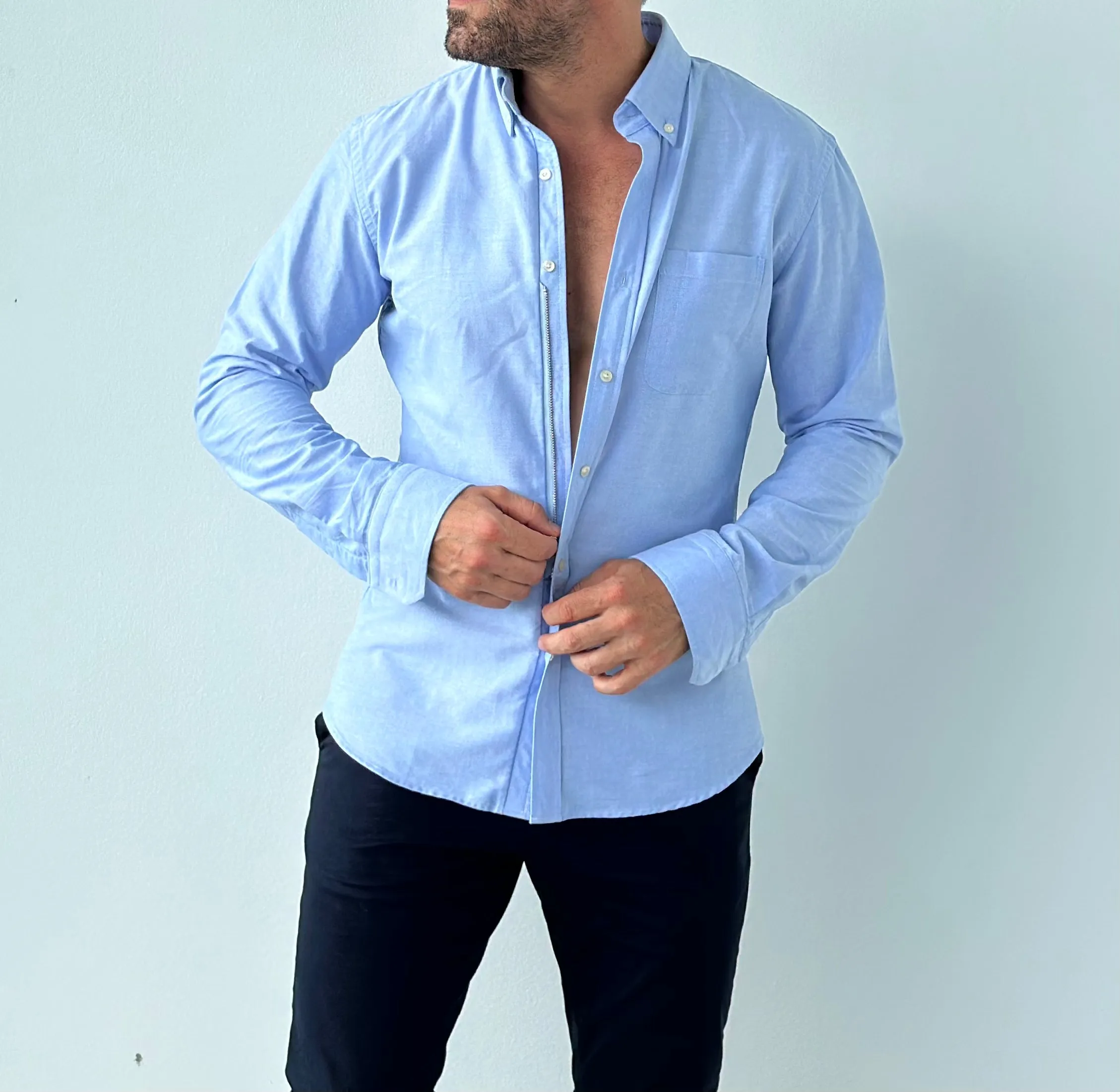 The Solid OCBD: Oxford Cloth Button Down