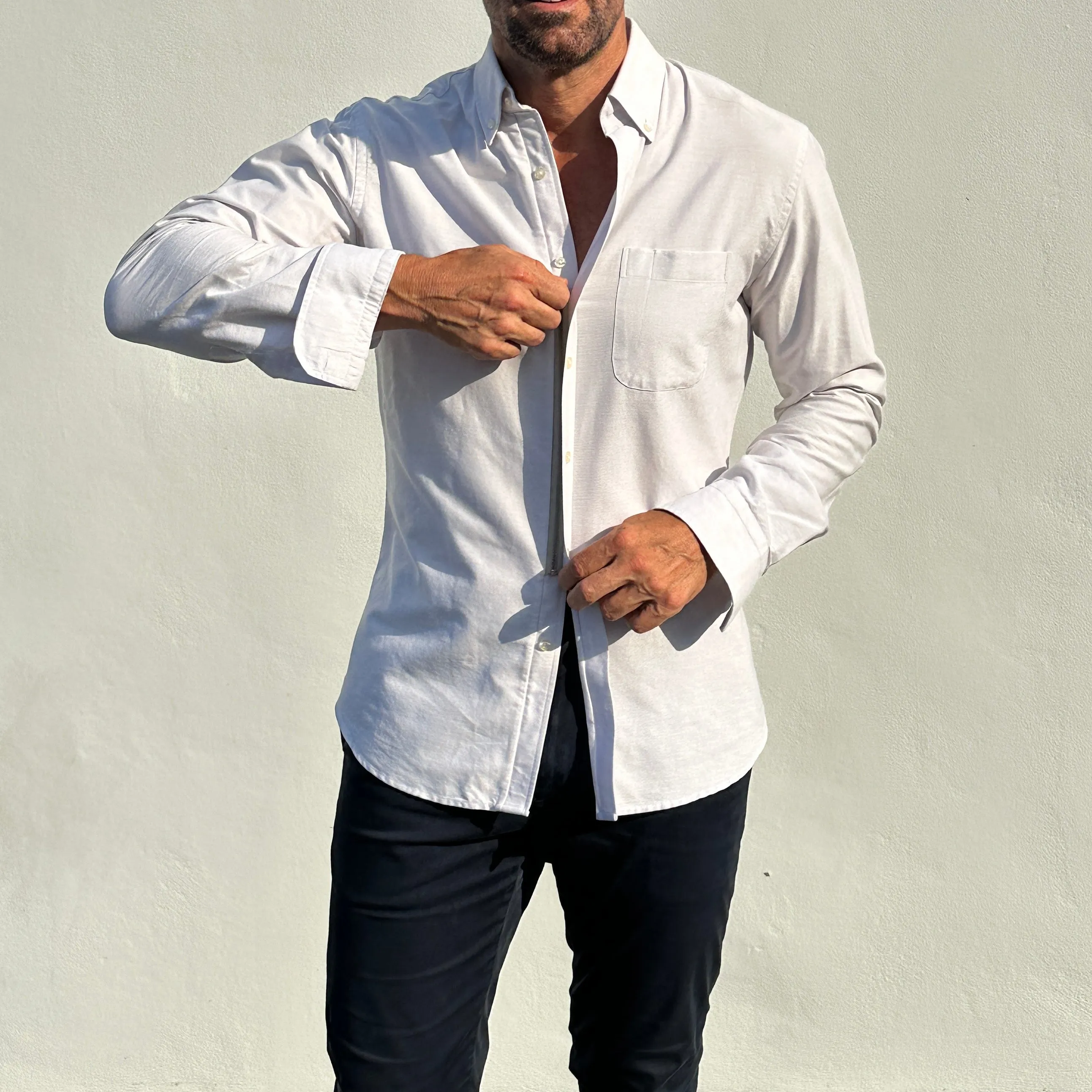 The Solid OCBD: Oxford Cloth Button Down