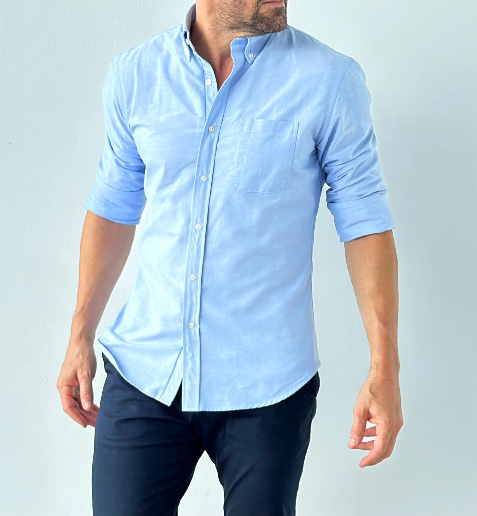 The Solid OCBD: Oxford Cloth Button Down