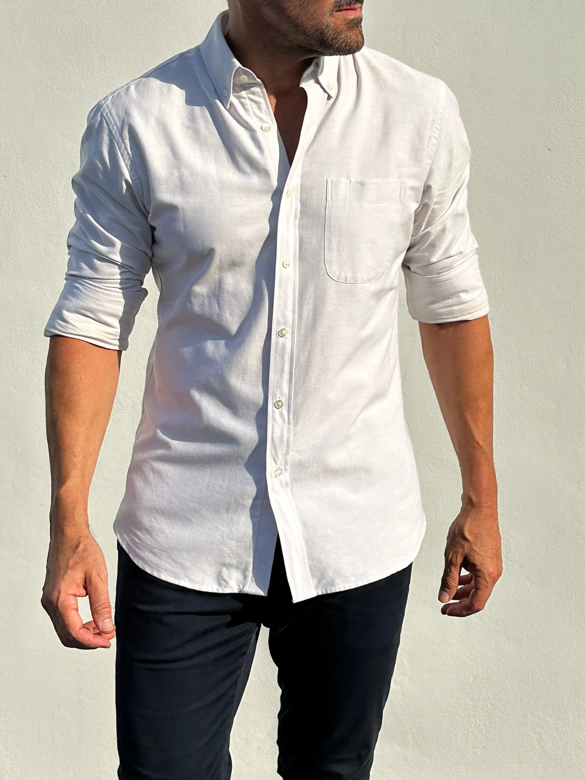 The Solid OCBD: Oxford Cloth Button Down