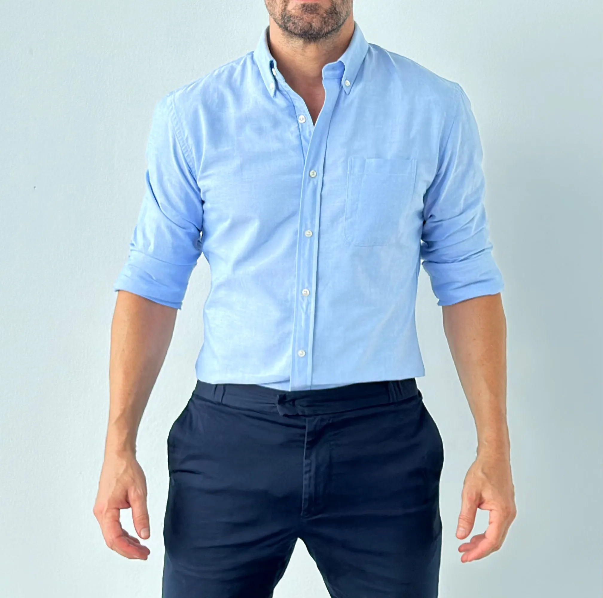 The Solid OCBD: Oxford Cloth Button Down