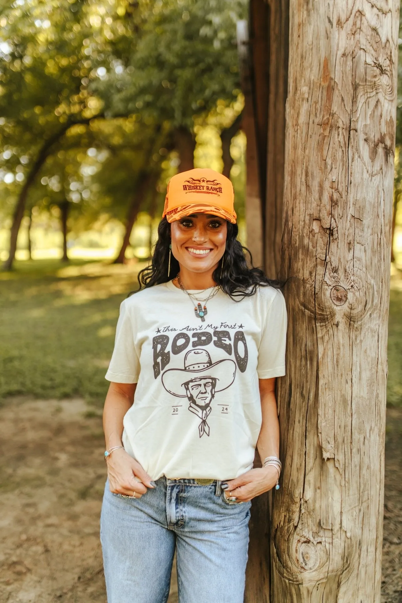 Trump Ain't My First Rodeo Graphic Tee