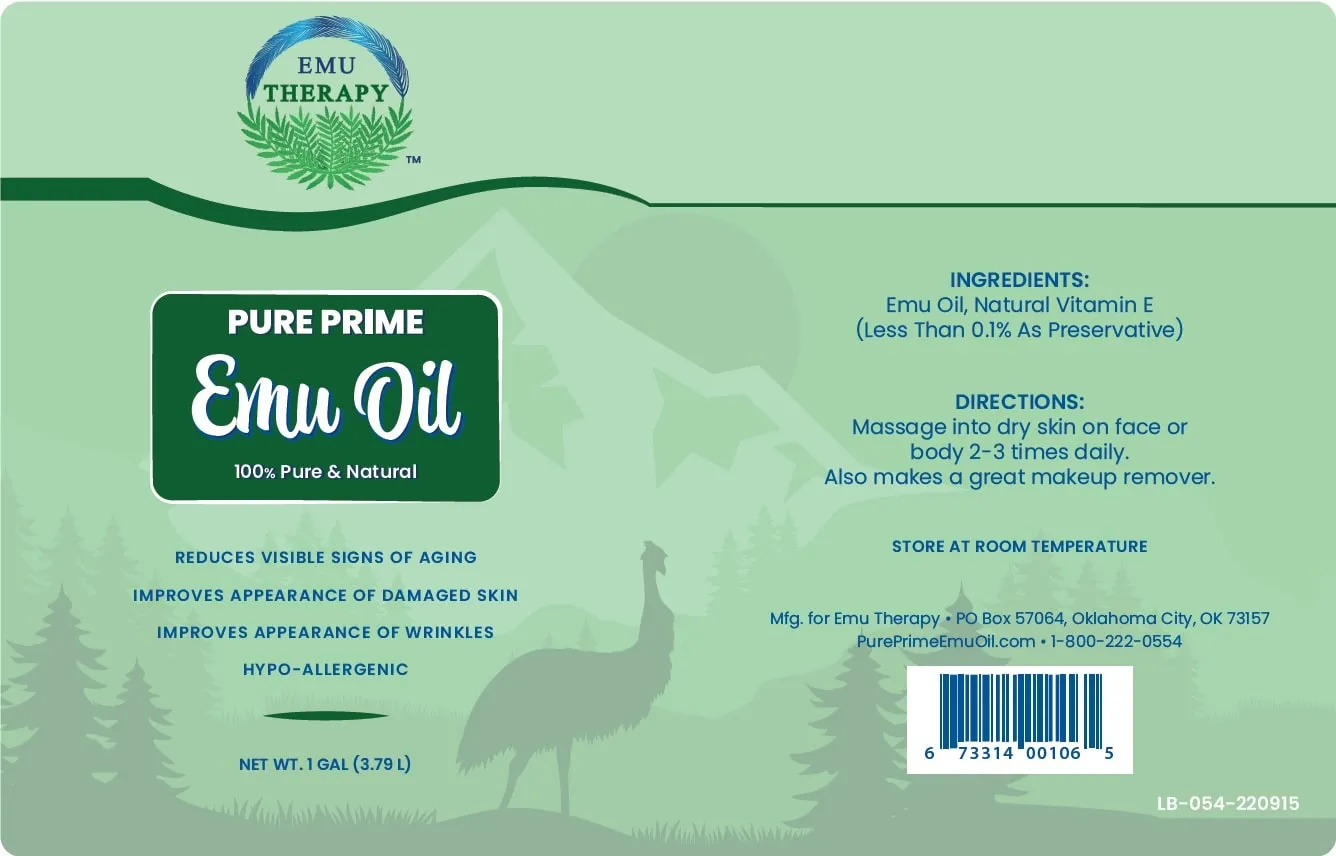 TS-010: Pure Prime Emu Oil 0.25-fl. oz. bottle