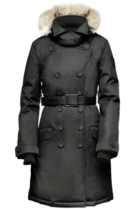 Tula Cotton-Nylon Women's Peacoat