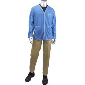 Uniform Technology BR8-42NB-2XL Short ESD Sheer Labcoat