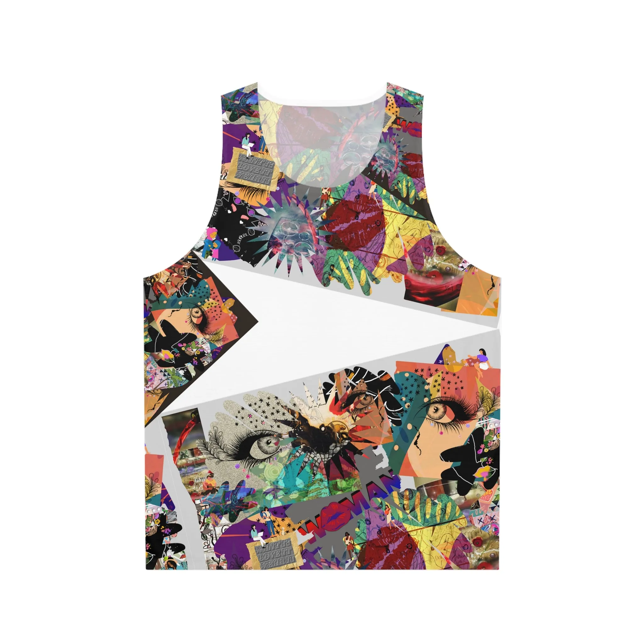 Unisex Tank Top (AOP) MARCIA