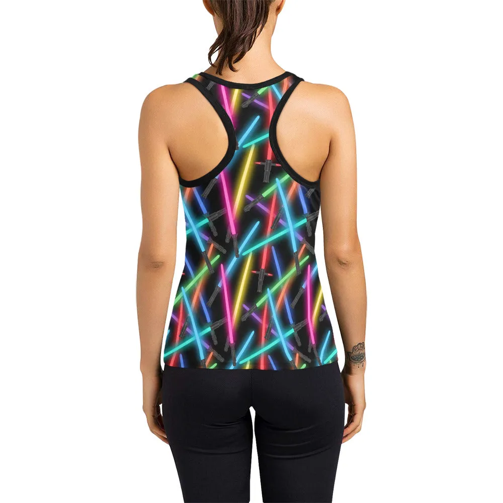 Use The Force Women's Racerback Tank Top