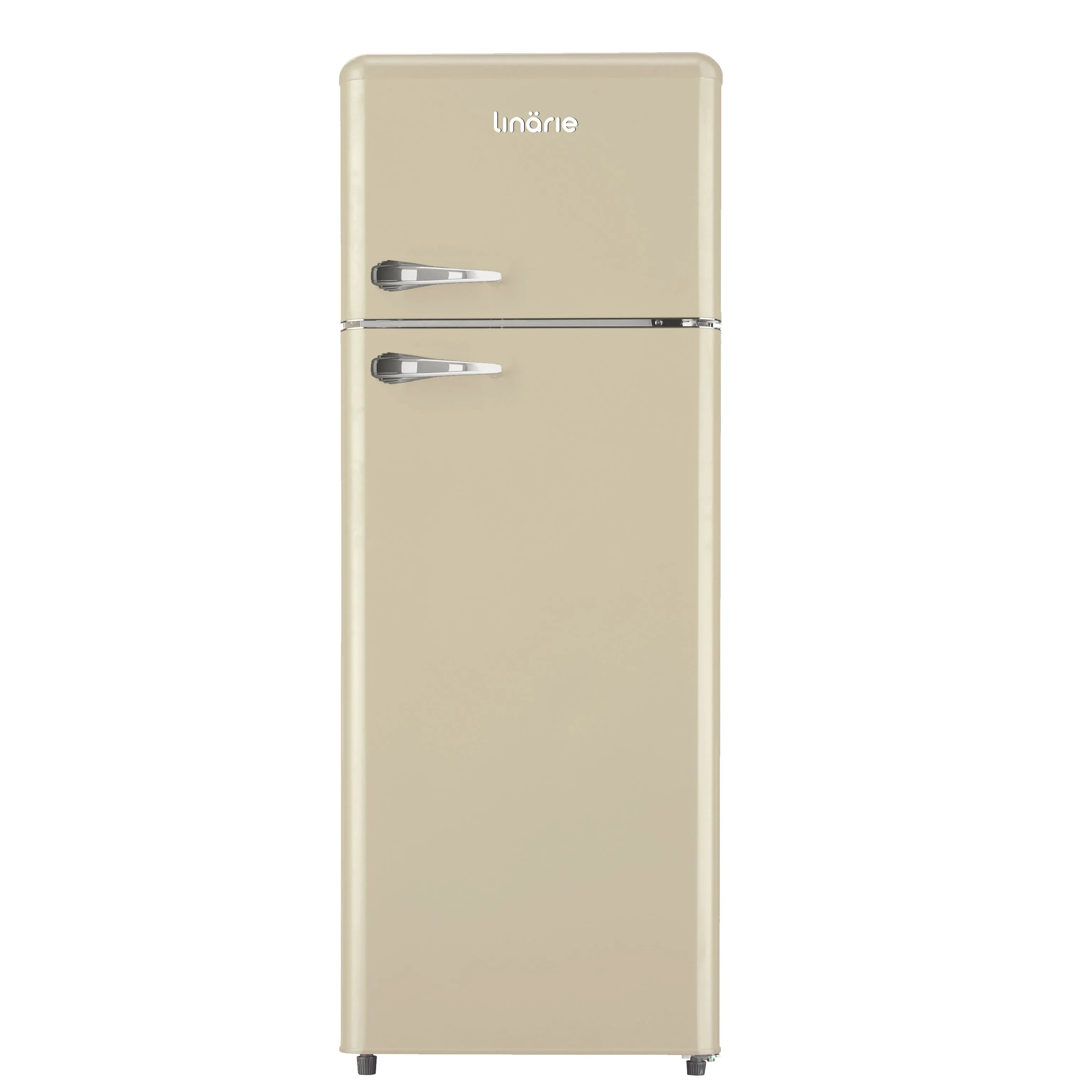 Valloire 209L Cream Retro Top Mount Fridge LK200DDCREAM