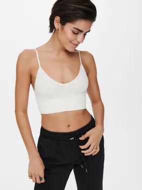 Vicky Ribbed Seamless 2-pack Crop Top