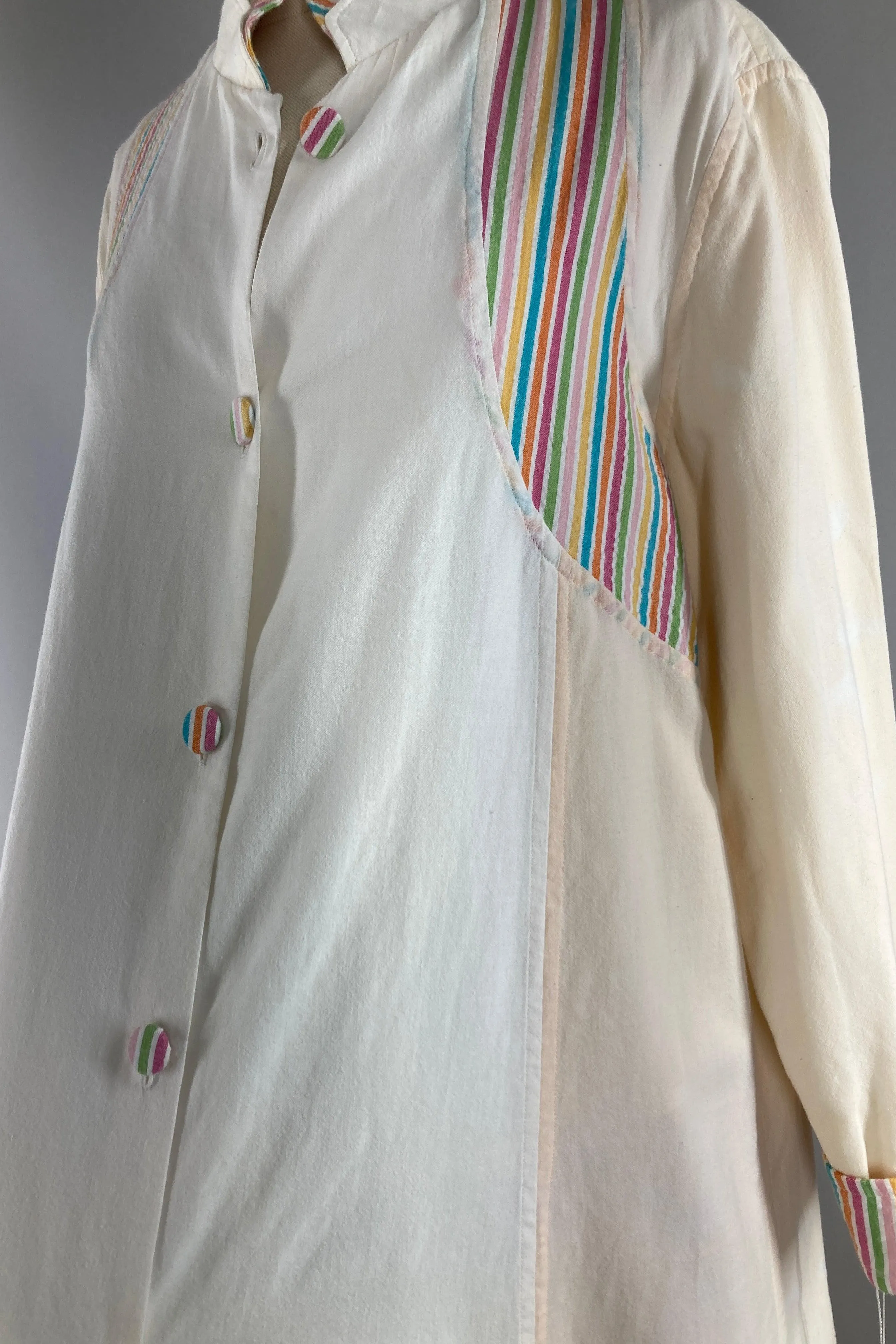 Vintage Cotton Duster Jacket