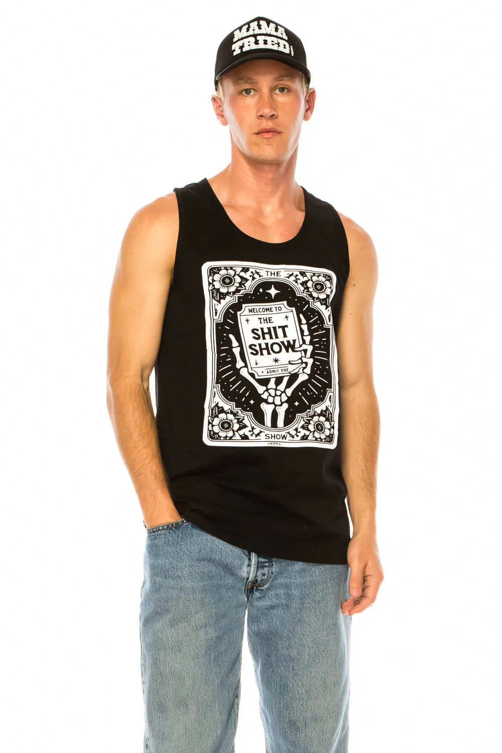 WELCOME TO THE SH*T SHOW MEN'S TANK