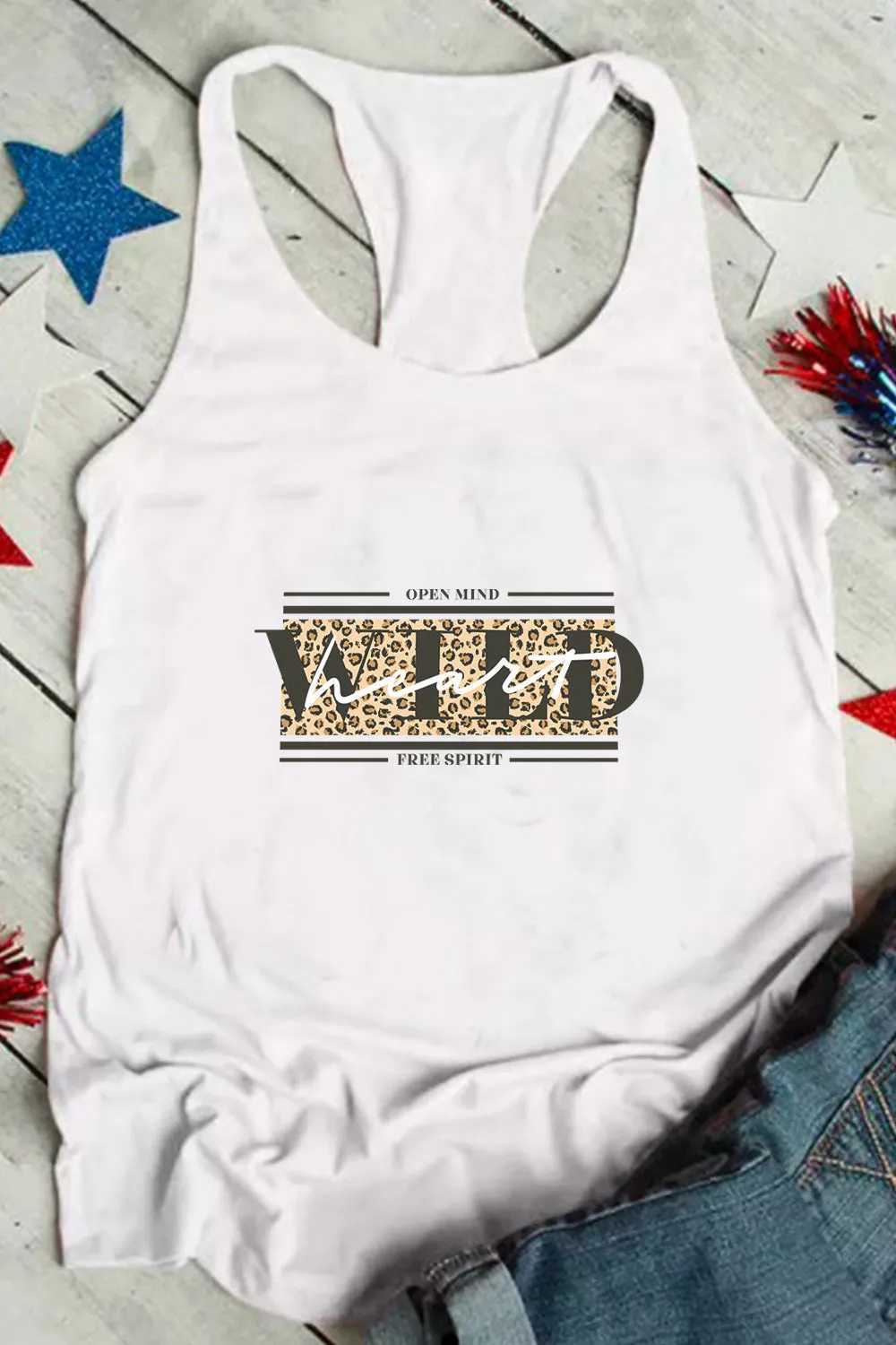 Wild Print Tank Top