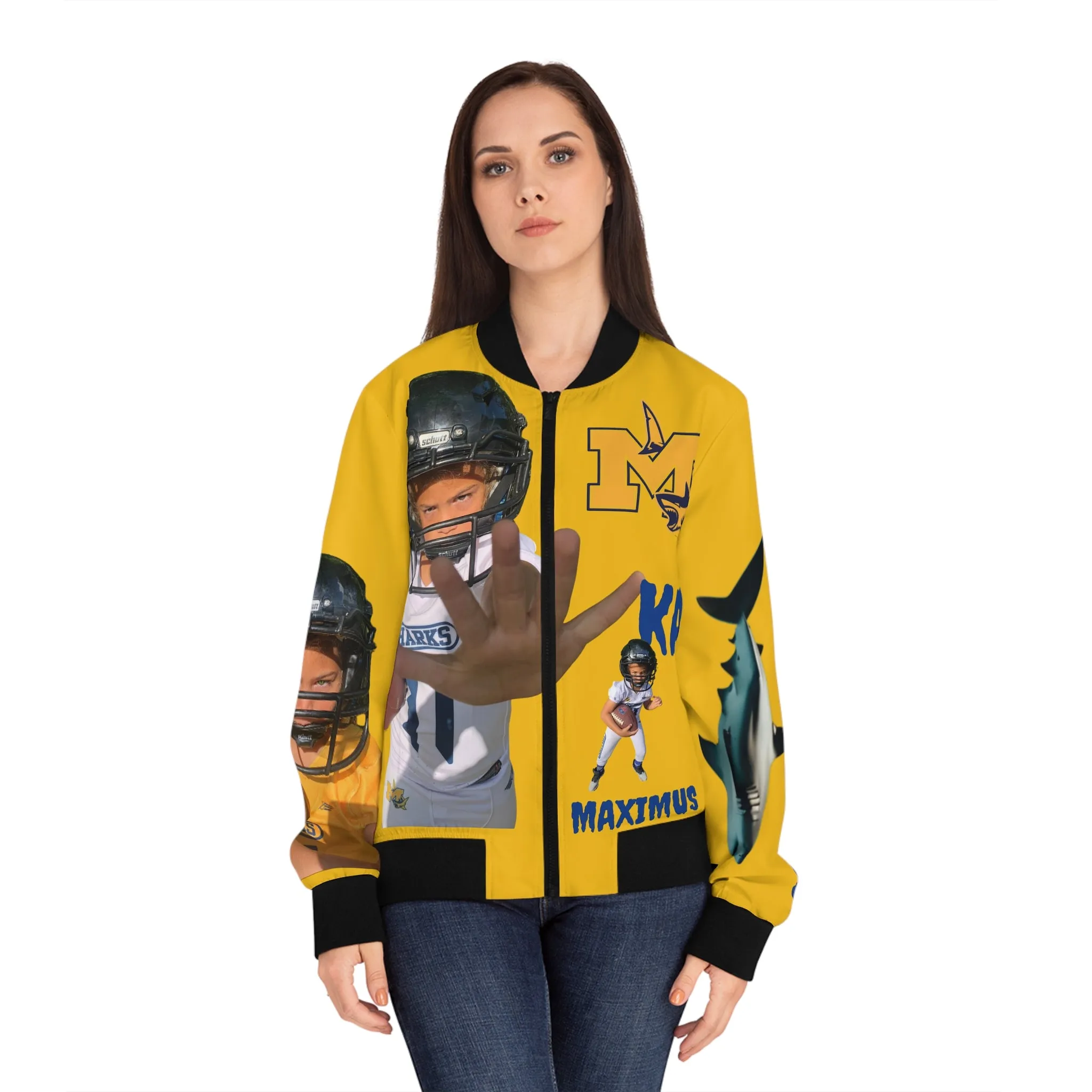 Women's Bomber Jacket (AOP)