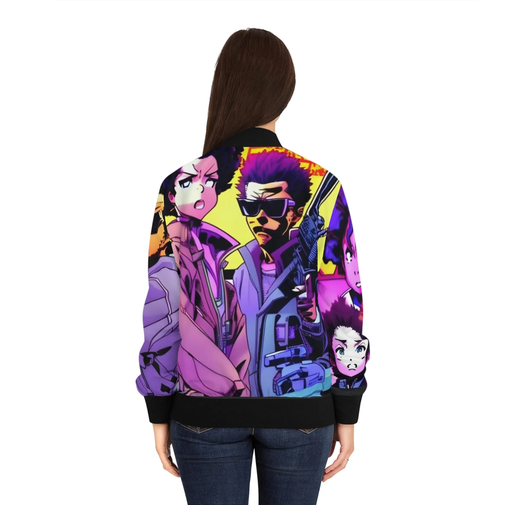 Women's Bomber Jacket (AOP)