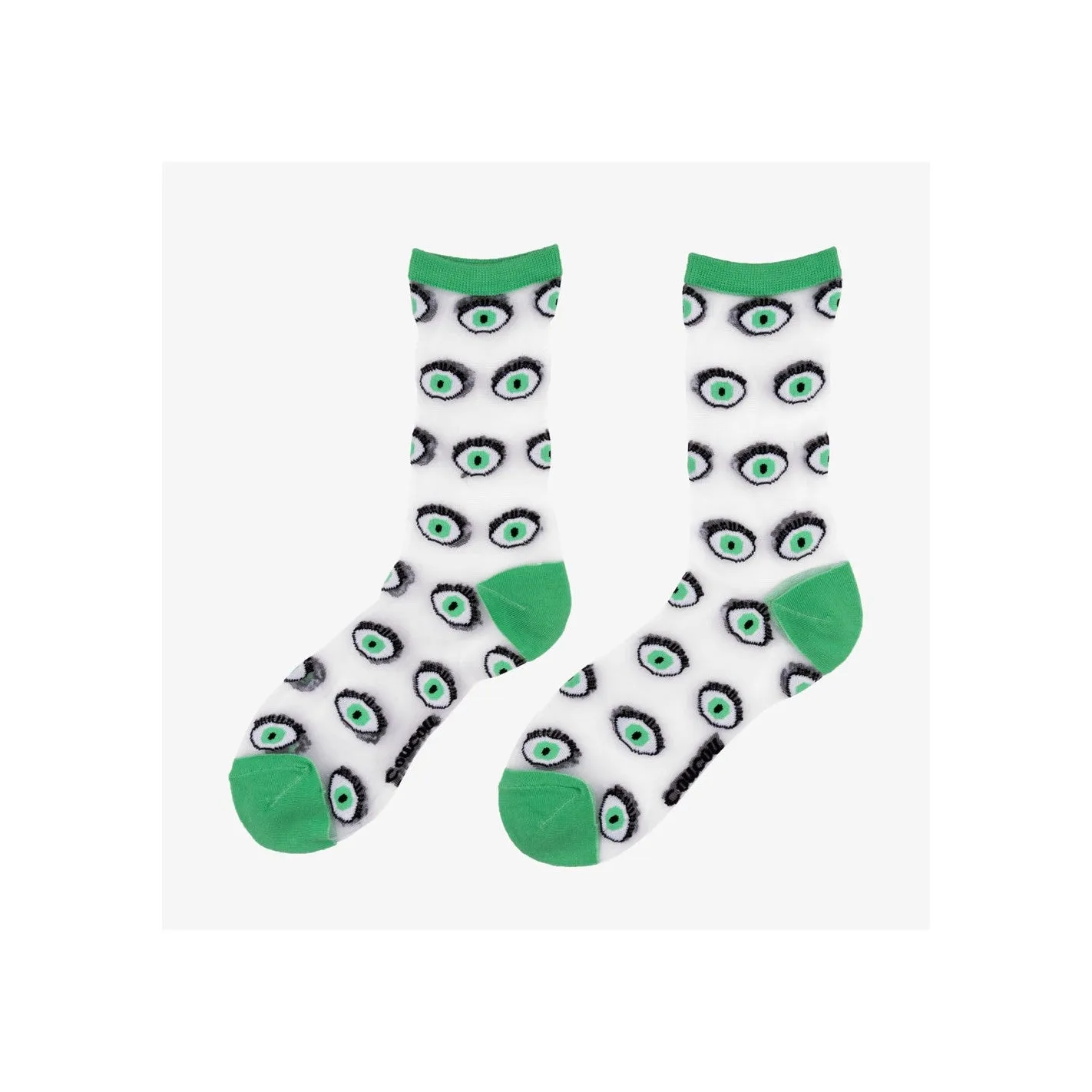 Women's Sheer Eyes Socks