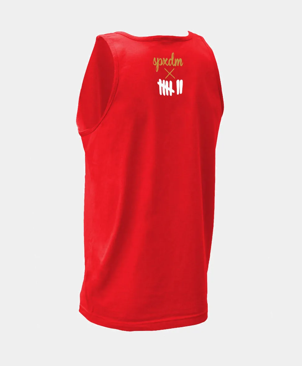 Worn By Kaepernick - Se7en Tank Top Mens Tank Top (Red)