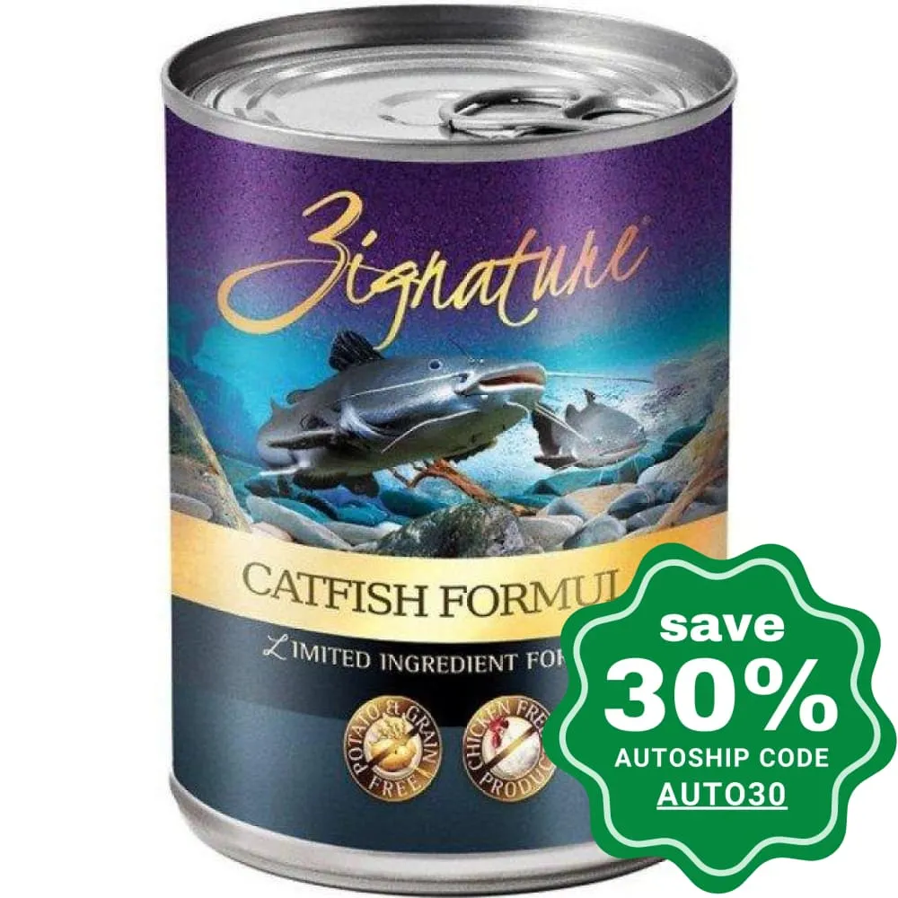 Zignature - Canned Dog Food - Limited Ingredient - Catfish - 13OZ (min. 12 Cans)